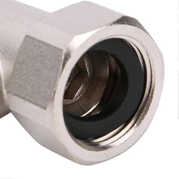 7/8 Messing T-adapter Brusehoved Tre-vejs Ventil Til Toilet Brusehoved Omskifterventil