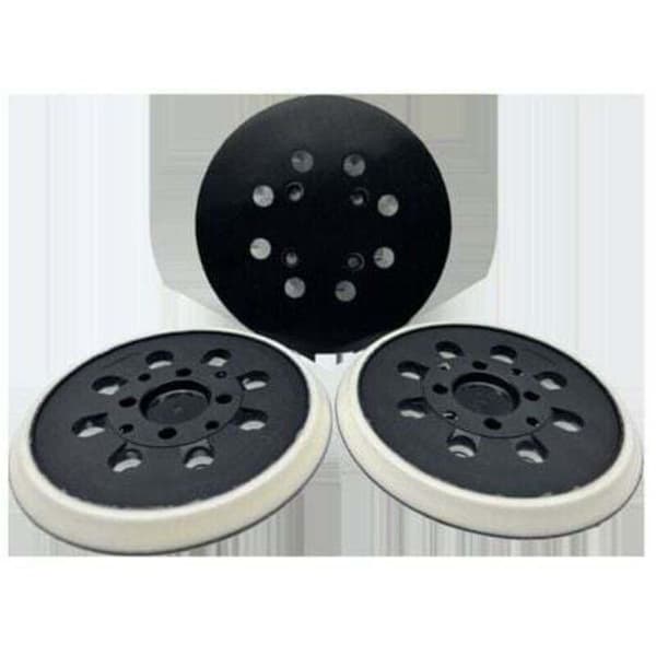 Slipesåle for Bosch (Ø 125 mm, middels hardhet) med tilbehørssystem for PEX 300/400 AE / 4000 AE / Advanced Orbit 18 eksentersliper