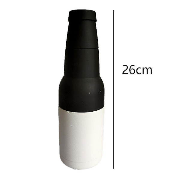 Ölflaska och burkkylare med kapsylöppnare, 12 oz.