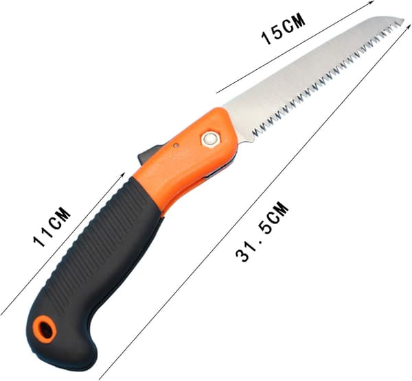 1 stk. foldbar håndsav, foldbar klippesav, træbearbejdning håndsav