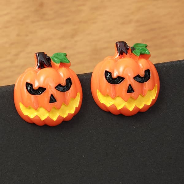 5 par Halloween mærkelige øreringe simulering plastik spøgelse