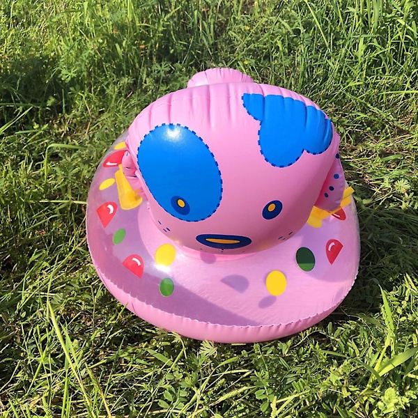 Baby Pool Oppblåsbar Svømmering Med Håndtak, Sommerfest Lounge Flåte Dekorasjoner For Barn Dog