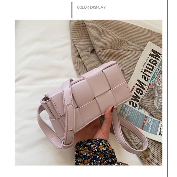Kvinders Taske Lille Taske Mode All-match Brysttaske Kvinde Sommer Messenger Talje Taske Trendy Ins Mode Kvinders Taske A916-250 Purple