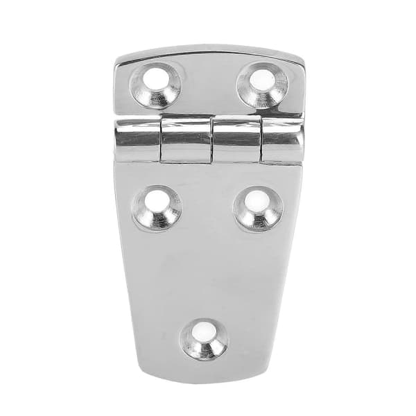 Dørhængsel 76x38mm 5 Huller Rustfrit Stål Universal Tilbehør til Skab og Vindue