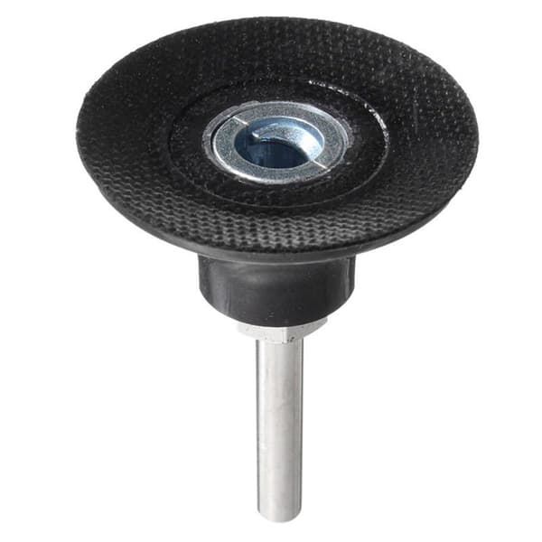 2 stk. Roll-Lock slibeskiveholder 2\" Roll-Lock slibepude med 1/4\" skaft hurtigskiftadapter