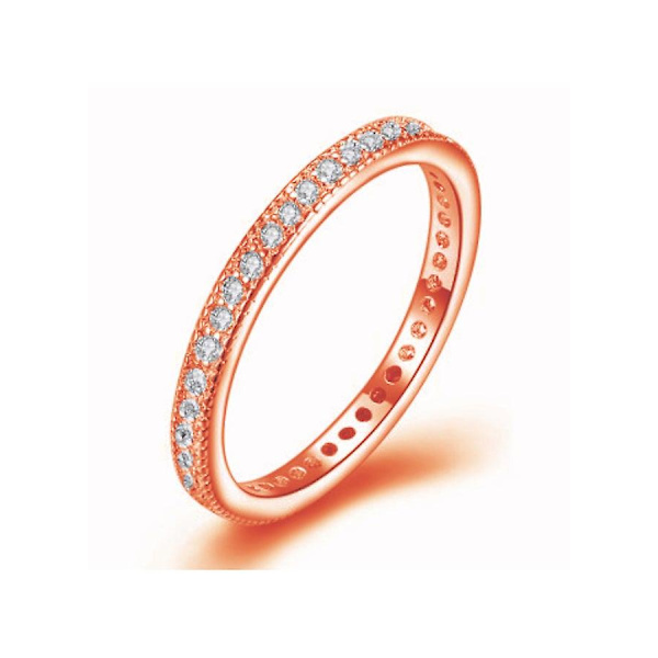 Moderigtig Seneste Skinnende Enkel Ring Akr1001b6