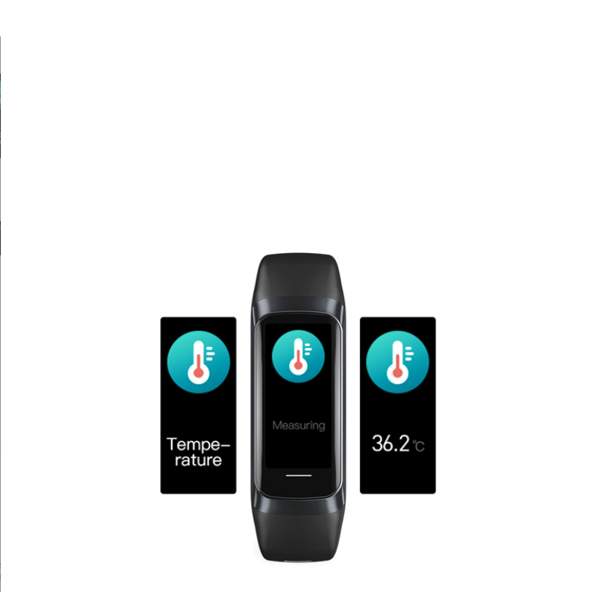 HD-farveskærm Smart Armbånd (Sølvgrå),