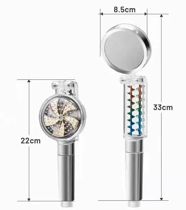 Foldbar brusespand med brusespænd (flip bruser elektroplettering)