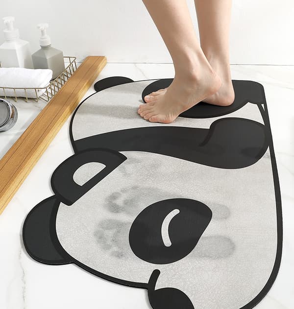 Cartoon golvmatta Jättepanda halkfri matta 50*80cm