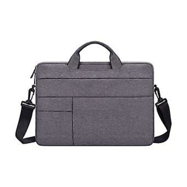 Laptopväska Vattentät Med Axelrem 14.1 '' | Mörkgrå | 365 X 255 X 25 Mm