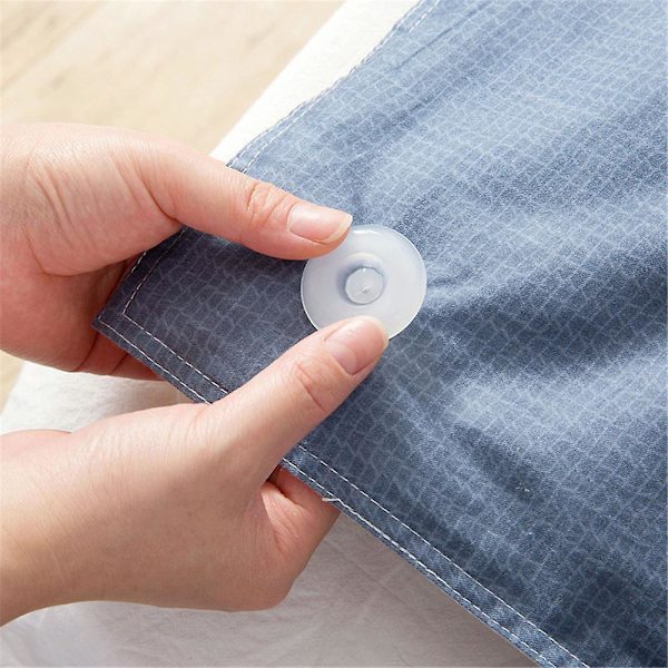 8 st täcke grippers quilt klämma bärbara filtar lakan tillbehör fästelement klämmor plast säng täcke hållare hållbara verktyg