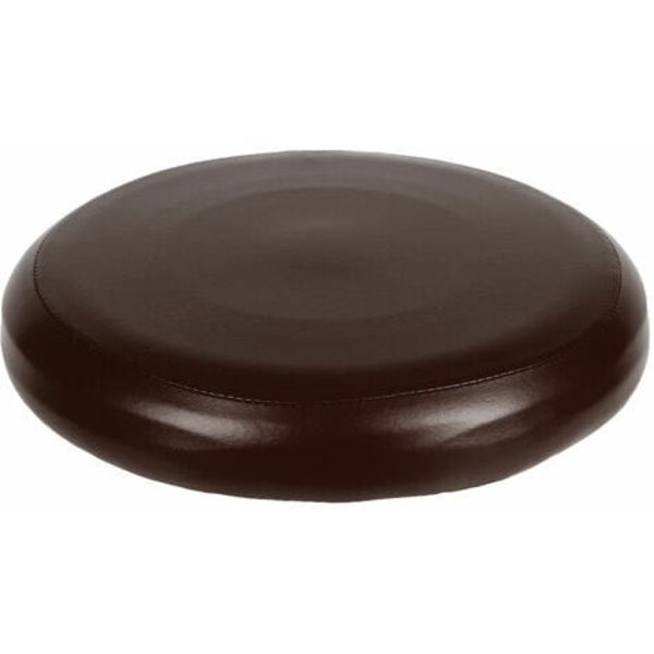 Rund Elastisk PU-Läder Stolsöverdrag, Café
