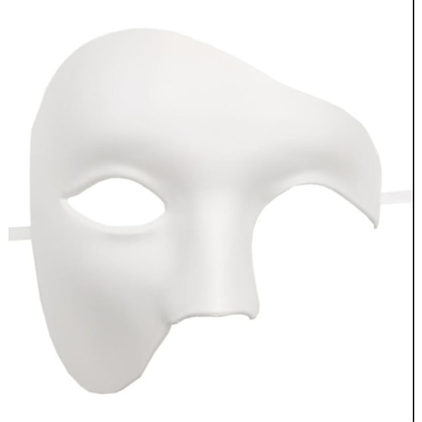 Mask för Män, Halloween Fantomen på Operan Halv ansiktsmaskerad Mask