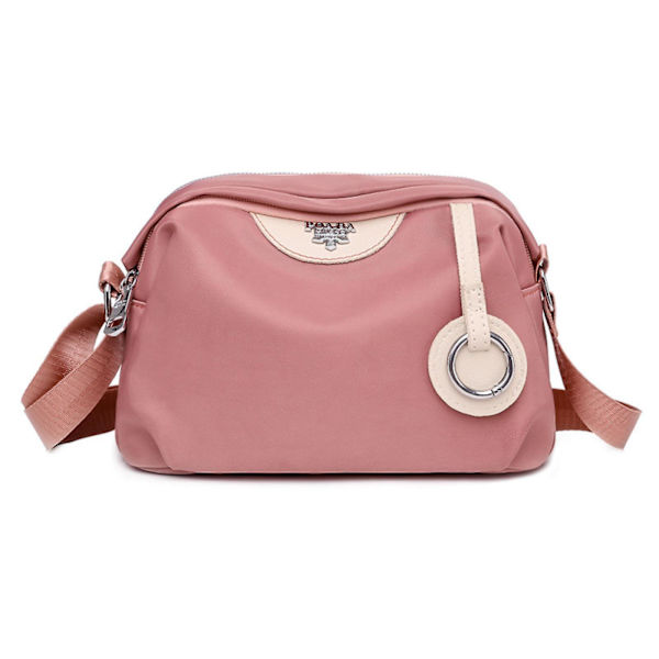Damväska med stöldskydd, konvertibel axelremsväska, rosa, One Size A916-635 Pink