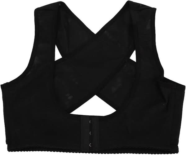 1 stk (Sort) Holdningskorriger, Skulderværnsbælte,