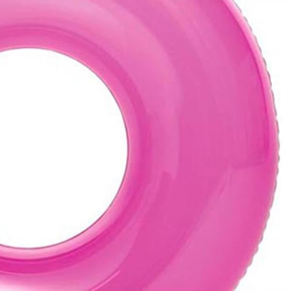 Simhjälpmedel Neon Simring Uppblåsbar Simring Pool Float Och Ring