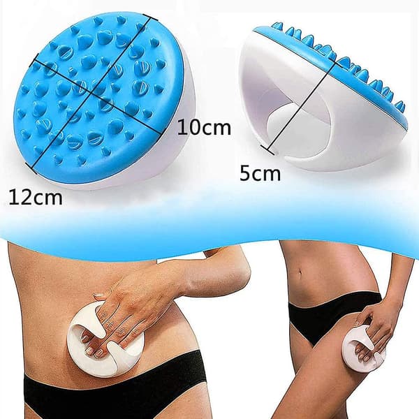 Blød silikone kalvemassager * 2 (grøn + blå)