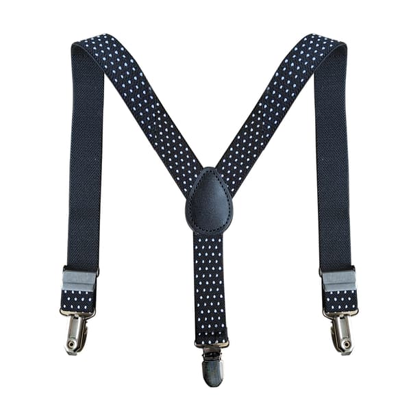Housut ja solmiosetti - Elastinen polka dot -kuvio - Miesten