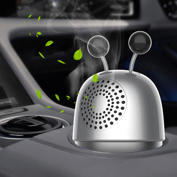 Bil Dashboard Diffuser (Grå, Köln Duft), Robot Air