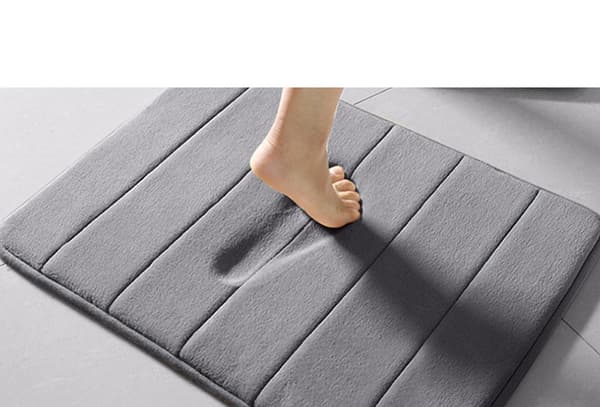 Korallfløyel gulvmatte, sklisikker absorberende gulvmatte (blå, 50*80)