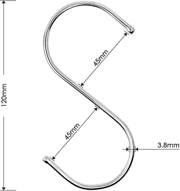 15 krokar 9 cm