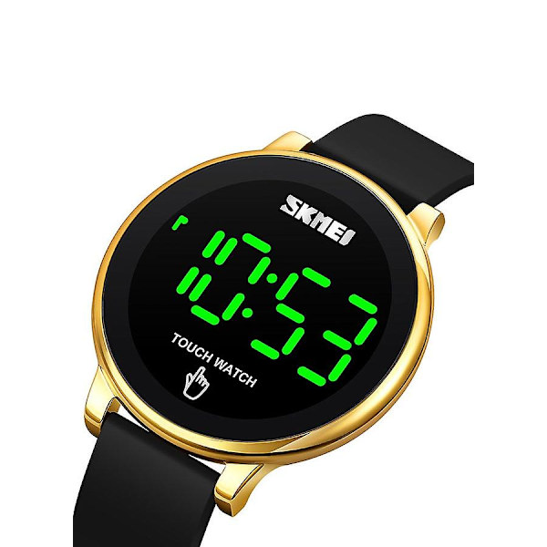 Herrar Mode Utomhus Sport Multifunktion Alarm 5 Bar Vattentät Digital Klocka 1842