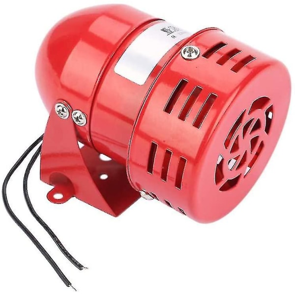 220v Teollinen Sireeni Moottorihälytin, Mini Autohälytin Rengas Metalli Moottorihälytin 220v 115db Sähköinen Varkaudenesto Ms-1901pcs-red