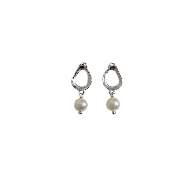 Örhängen 925 Silversmycken Pearl Fashion Jewelry Ac8190