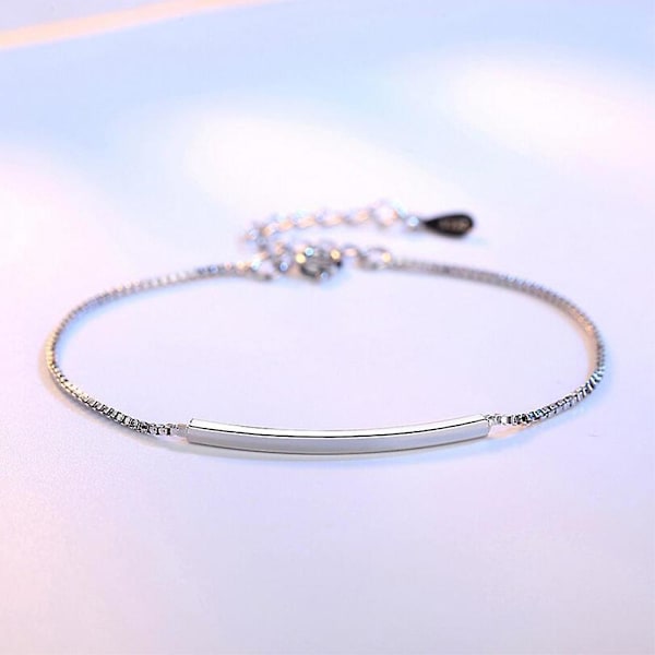 925 Sterling hopea japanilainen ja korealainen rannekoru