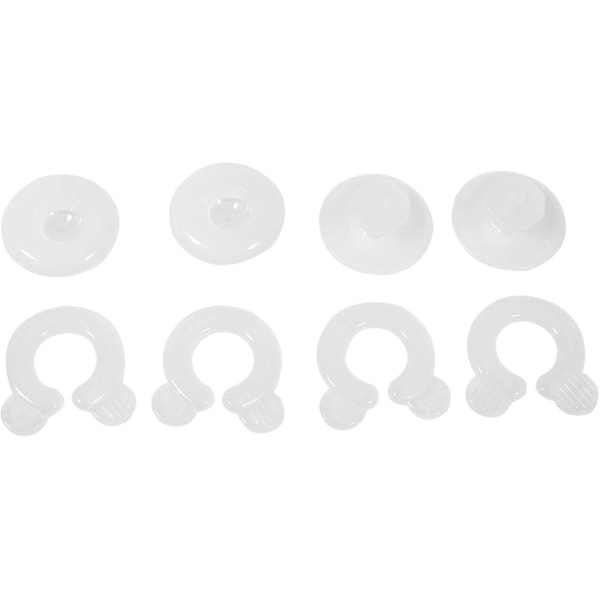 4 st plasttäcke klämmor täcke täcke klämmor sovrum täcken fixering hållare klämma för att hålla täcke och täcke på plats