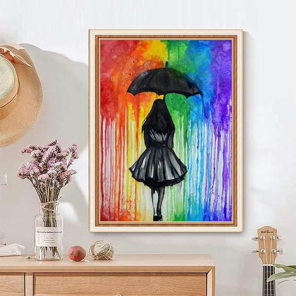 5D Diamantmaleri Sæt 30x40cm til Voksne, Diamantmaleri