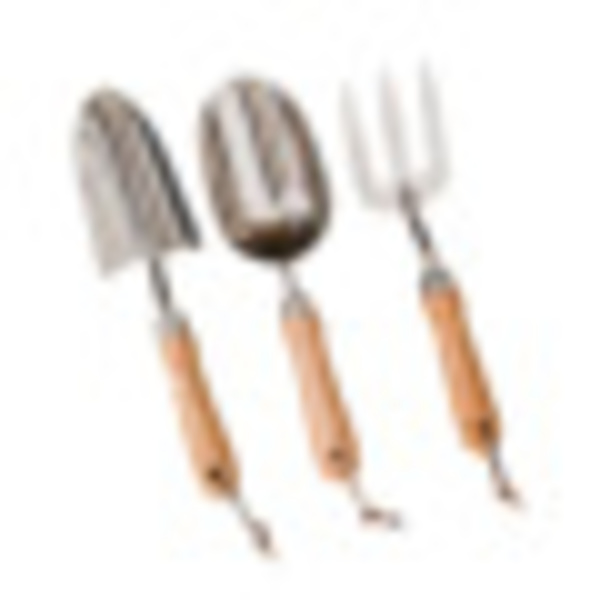 Hageverktøy, hageutstyr, rustfritt stål spade for planting blomster og luking, hageutstyr (hagespade i bøketre)