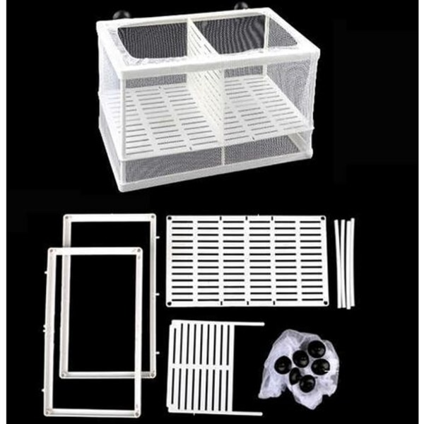 1 Stycke Yngelbox, Isolationsnät för Akvarium, Akvariefiskyngel, Lämplig för Akvarium, Isolera Yngel