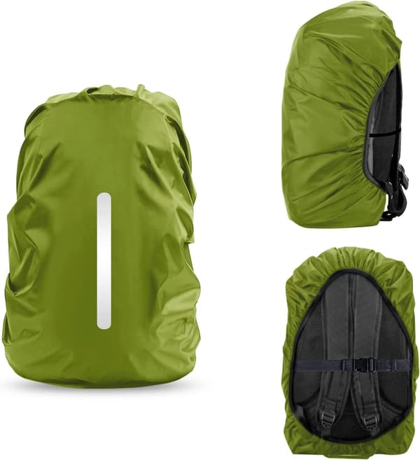 2-pack Vattentätt Regnskydd för Ryggsäck, Reflekterande Regn