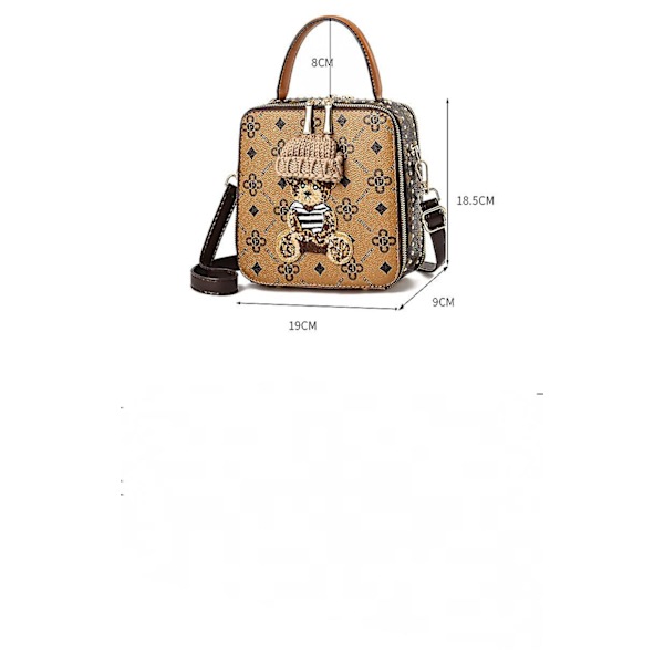Liten håndveske i ekte skinn, crossbody-veske for kvinner, italiensk miniskuldertaske, høykvalitets stropp A916-95 A