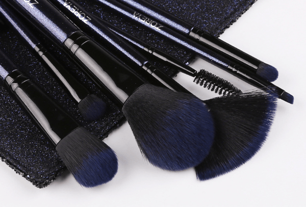 Stjärnhimmel Makeupborste Set 7 Rem Stjärnhimmel Borste Set + Glitterborste Pack