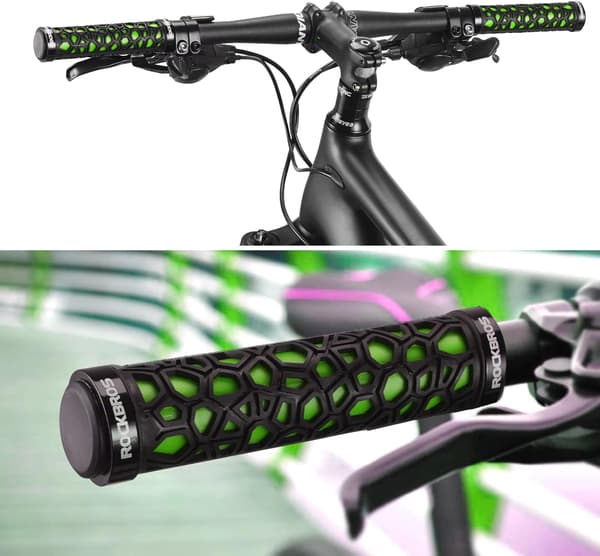 1 par MTB styrgreb, acex Ergonomisk cykelgreb 2 ender