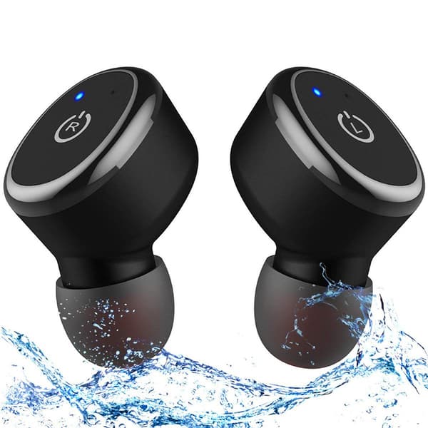 1 stk Bluetooth Ørepropper Ægte Trådløse Stereo Høretelefoner