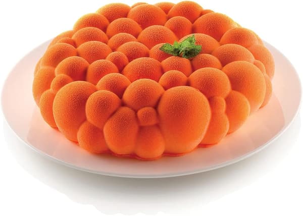 Rund kub moln molnmaskot fransk mousse silikonkakform