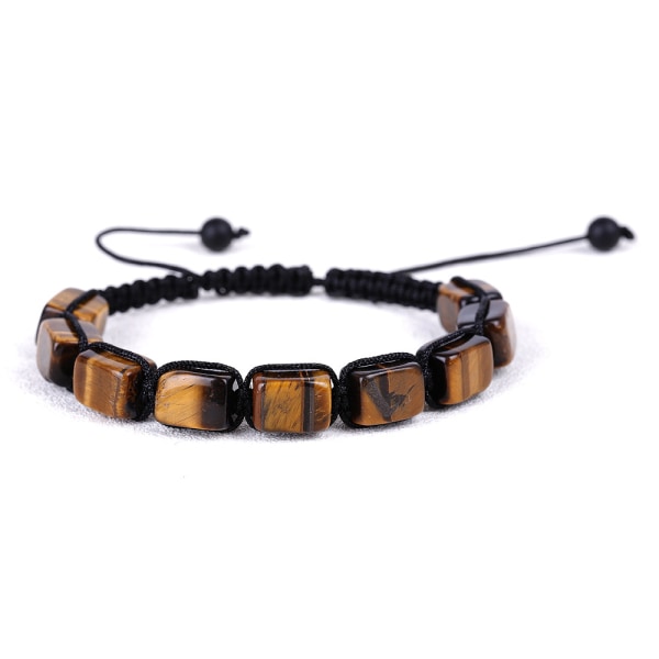 Rectangular Stone Yoga Bracelet Gift