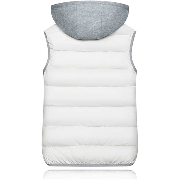 Vit L höst-vinter bomulls-clip kvinnlig koreansk version plus size white L