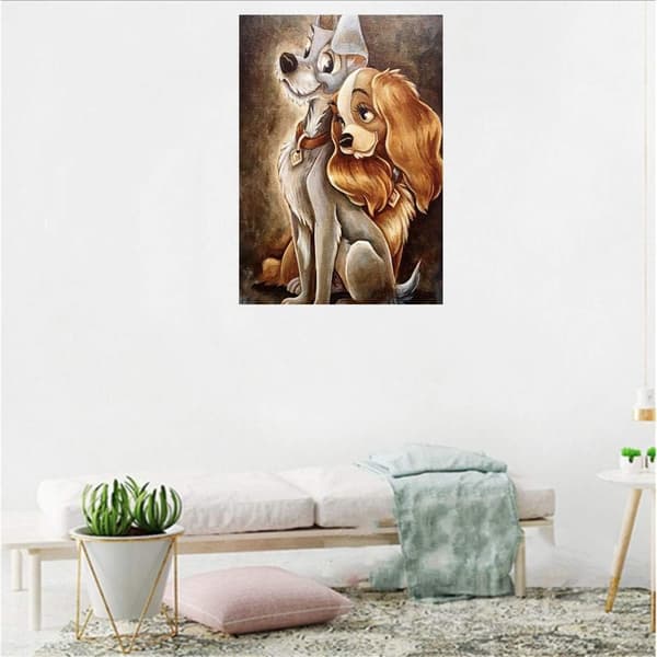 Diamantmaleri, 30 x 40 cm 5D DIY Full Diamond, Diamant