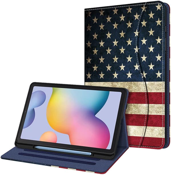 (Stars and Stripes) til Samsung S6 Lite 10.4 TPU Tablet Case