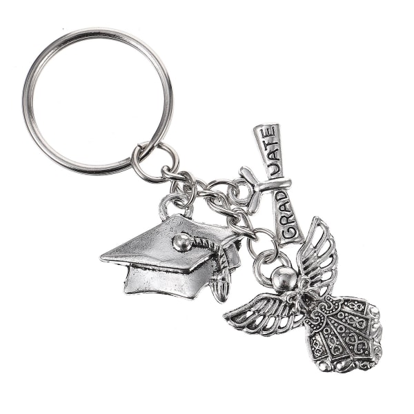 1pc Graduation Souvenir Angel Doctoral Key Chain Bag Keys Pendants