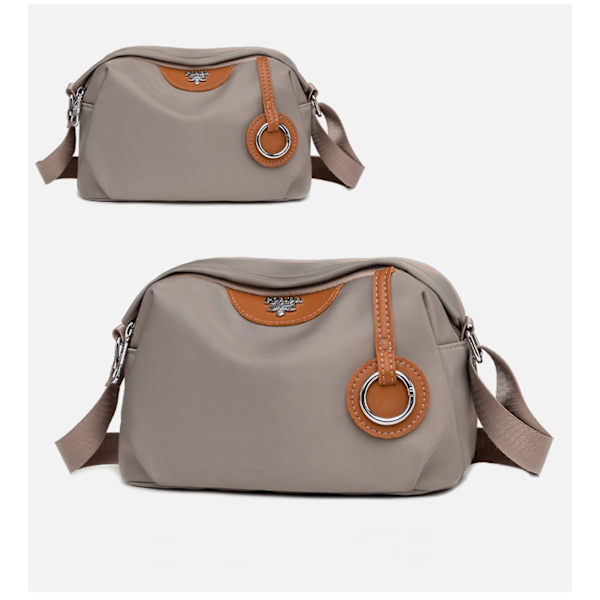 Damväska med stöldskydd, konvertibel axelremsväska, rosa, One Size A916-635 Khaki