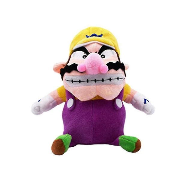 Super Mario Bros plyschdocka Mario Luigi mjuka gosedjur Teddy Leksaker Present 25cm purple small