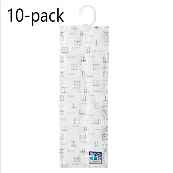 Avfuktingspose, avfukter, tørkemiddel Value pack of 10