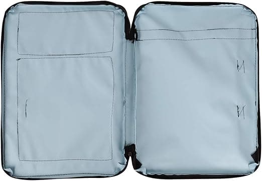 Blå vandtæt kunstkuffert, kunstnertaske til studerende, 