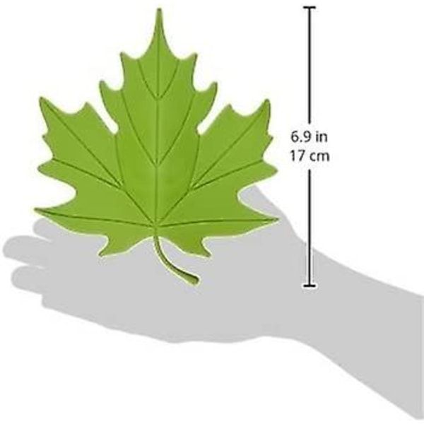4st Maple Leaf Dörrstopp Plastpropp För Baby Barn Safety Finger Protec