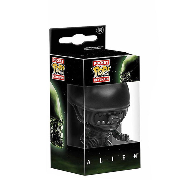 Alien vs. Predator Keychain Moive Figurine Collectible Cartoon Bag Key Chain Pendant Bag Ornament